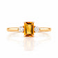 Bea, a Citrine and Diamond Ring - Victoria's Jewellery