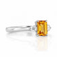 Bea, a Citrine and Diamond Ring - Victoria's Jewellery