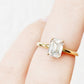 Mari, an Emerald cut Lab Diamond Solitaire Ring - Victoria's Jewellery