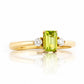 The Bea Ring, Peridot and Diamond - Victoria's Jewellery