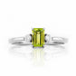 The Bea Ring, Peridot and Diamond - Victoria's Jewellery