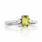 The Bea Ring, Peridot and Diamond - Victoria's Jewellery