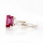 Bea, a Rhodolite and Diamond Ring - Victoria's Jewellery