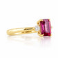 Bea, a Rhodolite and Diamond Ring