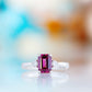 Bea, a Rhodolite and Diamond Ring - Victoria's Jewellery