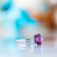 Bea, a Rhodolite and Diamond Ring - Victoria's Jewellery