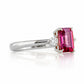 Bea, a Rhodolite and Diamond Ring