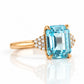 Zandri, Swiss Topaz and Diamond Ring - Victoria's Jewellery