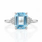 Zandri, Swiss Topaz and Diamond Ring - Victoria's Jewellery