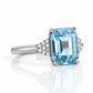 Zandri, Swiss Topaz and Diamond Ring - Victoria's Jewellery