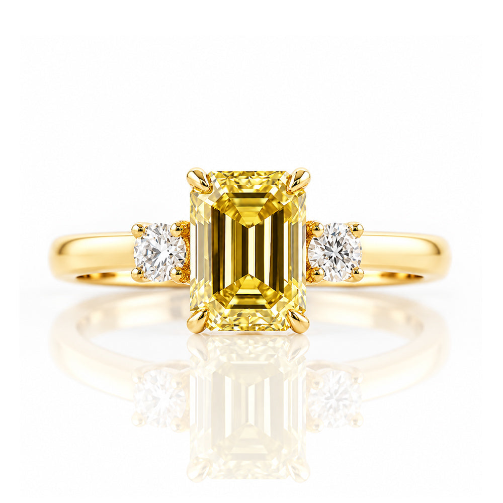 Bea, a Yellow Lab Diamond Ring - Victoria's Jewellery