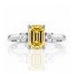 Bea, a Yellow Lab Diamond Ring - Victoria's Jewellery