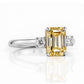 Bea, a Yellow Lab Diamond Ring - Victoria's Jewellery