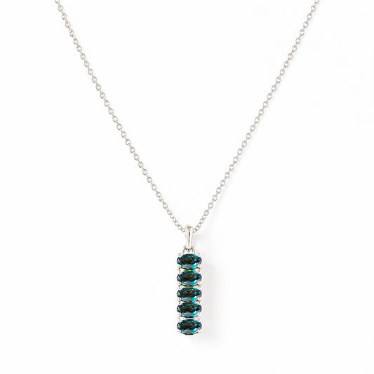 Willow, London Blue Topaz Necklace