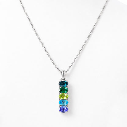 Willow, Blue-Green Necklace - Victoria's Jewellery