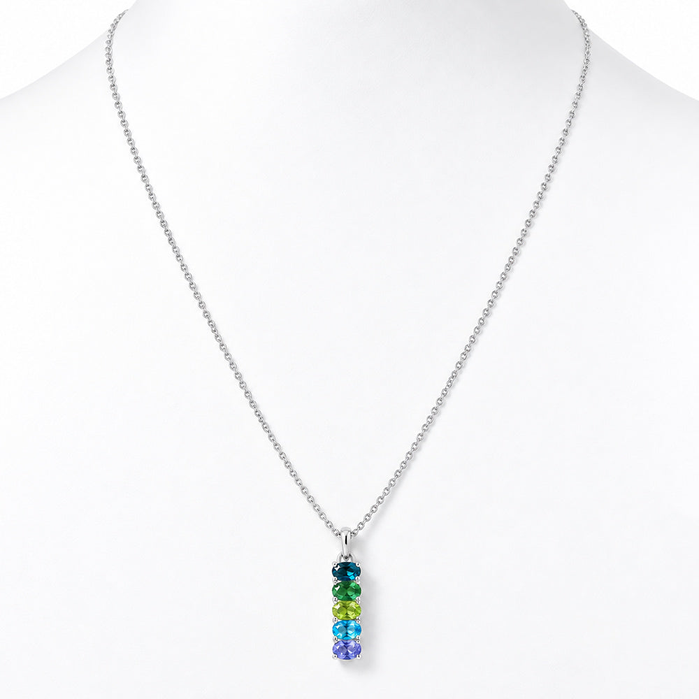 Willow, Blue-Green Necklace - Victoria's Jewellery