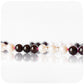 Garnet and Fresh Water Pearl Necklace