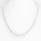6-7mm White Fresh Water Pearl Necklace