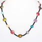 Multi Colour Fresh Water Pearl and Onyx Necklace - 50cm - Victoria's Jewellery
