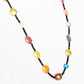 Multi Colour Fresh Water Pearl and Onyx Necklace - 62cm - Victoria's Jewellery