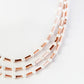 Rose Gold Hematite and Fresh Water Pearl Necklace - Victoria's Jewellery