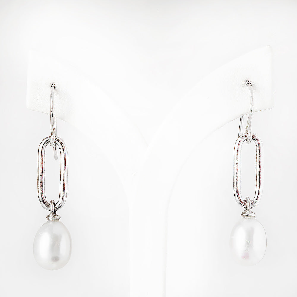 Fresh Water Pearl Drop Earrings