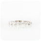 The Ellie, a Brilliant cut Diamond Half Eternity Stack Ring