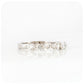 The Ellie, a Brilliant cut Diamond Half Eternity Stack Ring