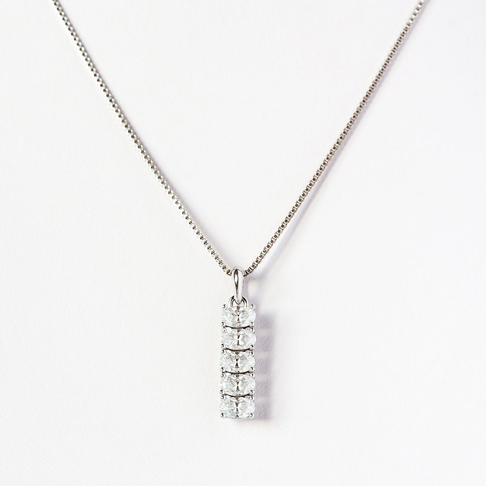 Willow, Lab Grown Diamond Necklace - Victoria's Jewellery