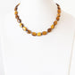 Tiger Eye Coin Necklace - Victoria's Jewellery