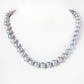9.5-10mm Grey Fresh Water Pearl Necklace