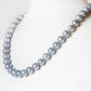 9.5-10mm Grey Fresh Water Pearl Necklace