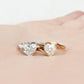 Celeste, a Heart Cut Lab Diamond Ring - Victoria's Jewellery