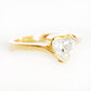Celeste, a Heart Cut Lab Diamond Ring - Victoria's Jewellery