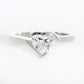 Celeste, a Heart Cut Lab Diamond Ring - Victoria's Jewellery