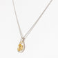 The Infinity Pendant with Citrine
