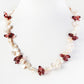 Keshi Pearl and Swarovski Crystal Necklace - Victoria's Jewellery