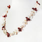 Keshi Pearl and Swarovski Crystal Necklace - Victoria's Jewellery
