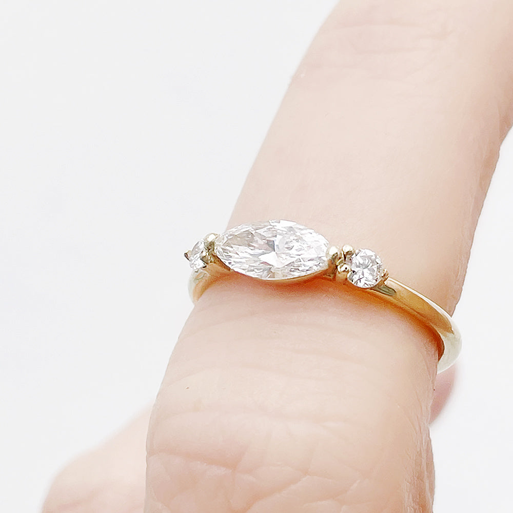 Minnesota, a Lab Diamond Ring