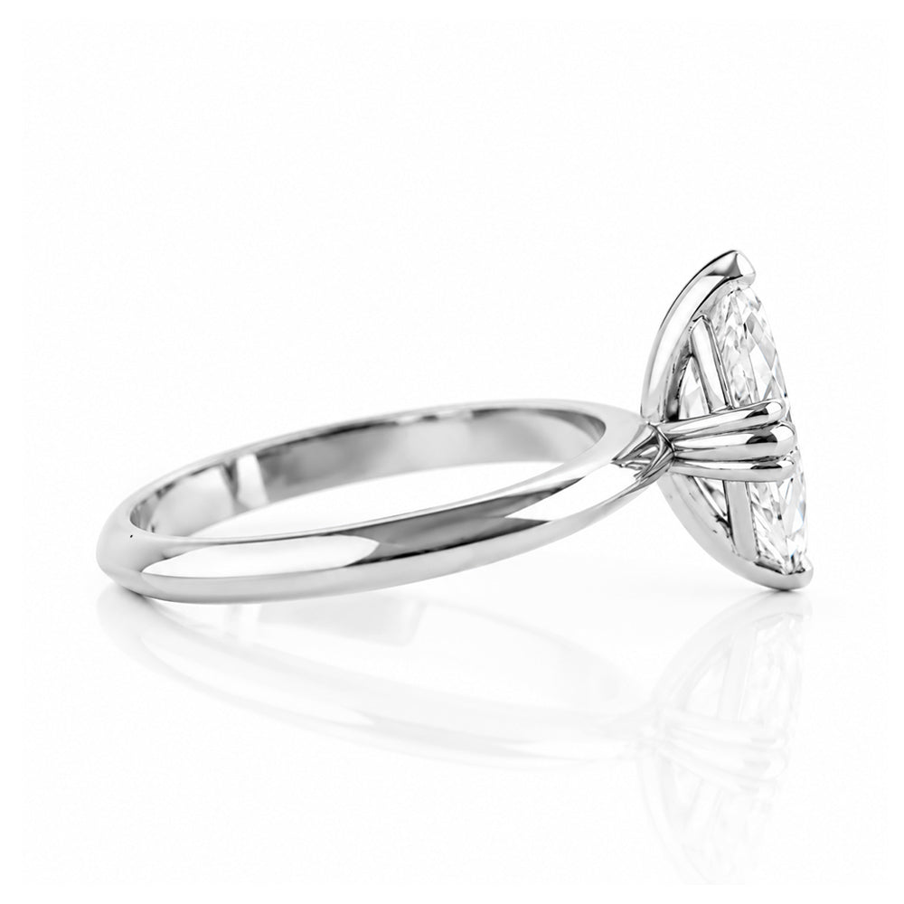 Tatum, a Marquise cut Lab Diamond Ring - Victoria's Jewellery