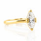 Tatum, a Marquise cut Lab Diamond Ring - Victoria's Jewellery