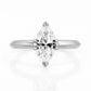 Tatum, a Marquise cut Lab Diamond Ring - Victoria's Jewellery