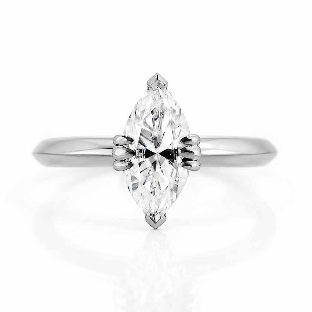 Tatum, a Marquise cut Lab Diamond Ring - Victoria's Jewellery