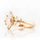 Lucia, a Marquise cut Lab Diamond Engagement Ring - Victoria's Jewellery