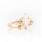 Marquise cut Lab Diamond Engagement Ring in Yellow Gold - Victoria's Jewellery