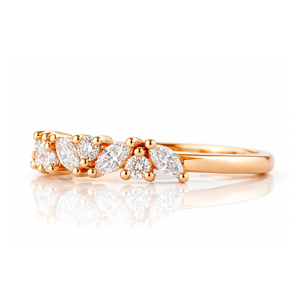 Tiani, a Lab Diamond Wedding Band - Victoria's Jewellery