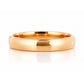 James, a Men's Comfort Fit Gold Wedding Band - Polished - Victoria's Jewellery