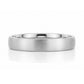 James, a Men's Comfort Fit Gold Wedding Band - Brushed - Victoria's Jewellery