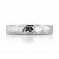 James, a Men's Comfort Fit Gold Wedding Band - Hammered - Victoria's Jewellery