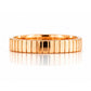 Caspian, a Grooved Wedding Band